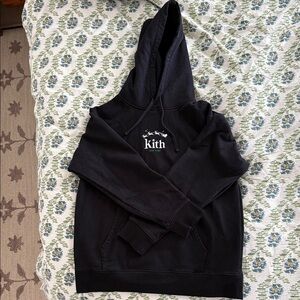 Men’s Kith christmas hoodie size XL black